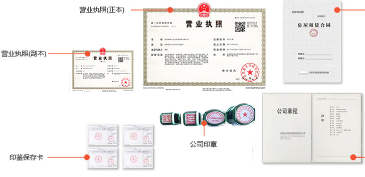 中阳办完后会拿到那些材料